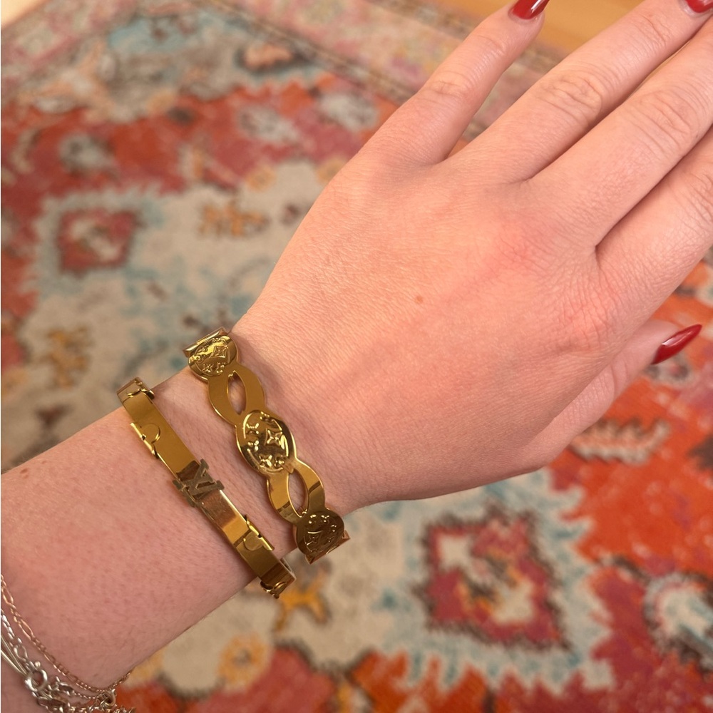 Gold Plated Bangles ✨ - Picture 6 of 7